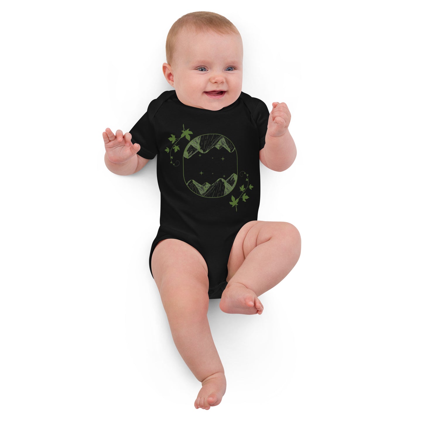 Ivy Mountain Organic Cotton Short Sleeve 3-6M