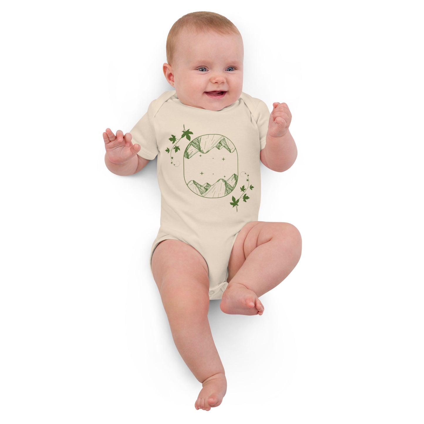 Ivy Mountain Organic Cotton Short Sleeve 3-6M