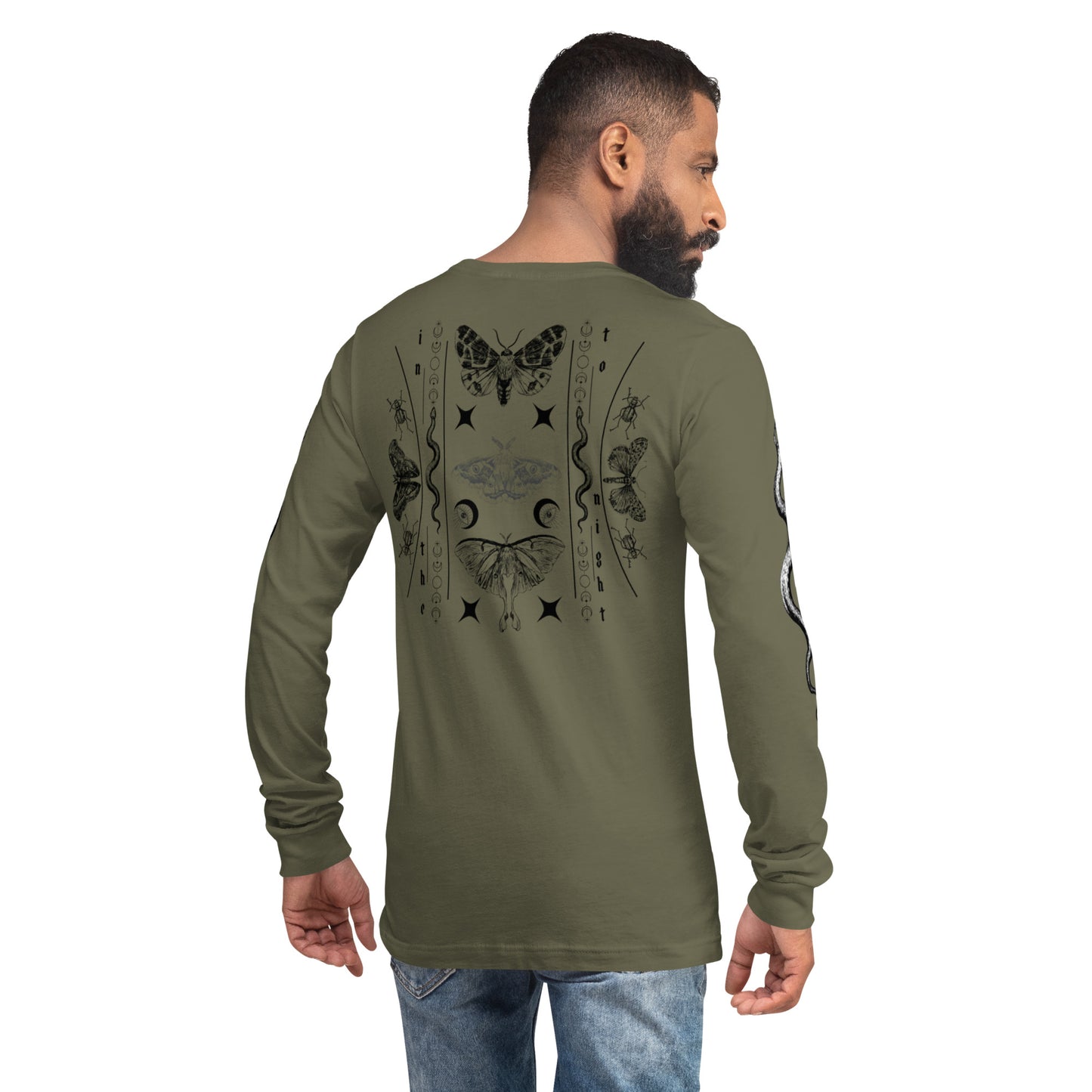 Moths and Snakes Long Sleeve Tee